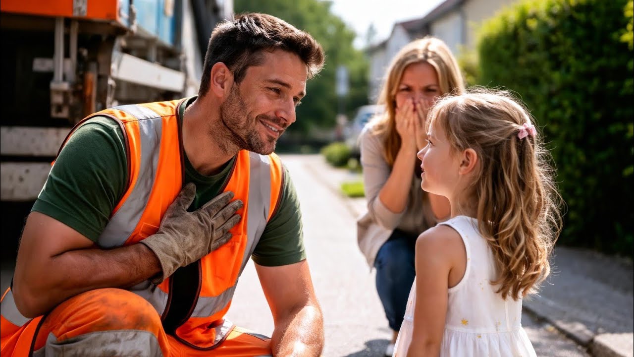 Personne n’imaginait que cet éboueur sauverait la vie… et la voix de la fille d’un millionnaire