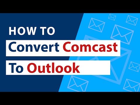 How to Import Comcast Email to Outlook 2019, 2016, 2013, 2010 in Windows ?