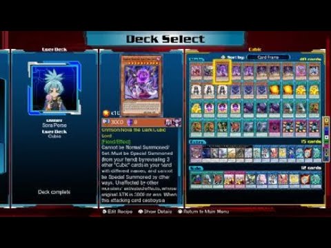Yu-Gi-Oh! Legacy of the Duelist : Link Evolution Cubic Deck 2021 Yu-Gi-Oh! Legacy of the Duelist : Link Evolution Cubic Deck 2021