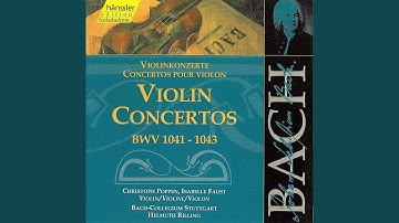 Concerto for 2 Violins in D Minor, BWV 1043: I. Vivace
