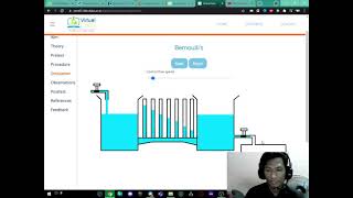 virtual lab: bernoulli equation (hidraulic lab)
