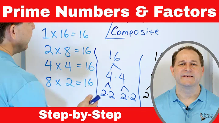 Learn Prime Numbers, Factors & Composite Numbers