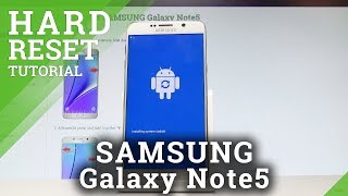How to Bypass Screen Lock on SAMSUNG Galaxy Note5 - Hard Reset by Recovery Mode