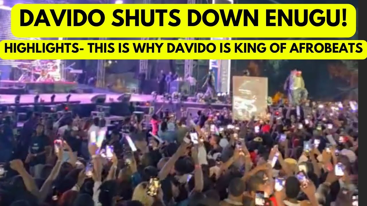 Davido 5ive Alive Tour SHUTS DOWN Enugu! | Full Highlights & Moments You Missed