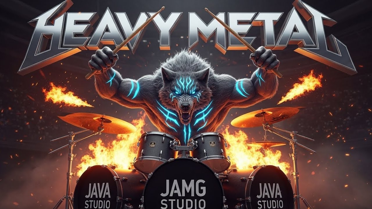 Ultimate Heavy Metal Mix – 40+ Minutes of Intense Guitar & Drum Instrumentals