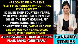 They Cut My Salary by 65 The Rival Knew Everything and Made Me an Offer