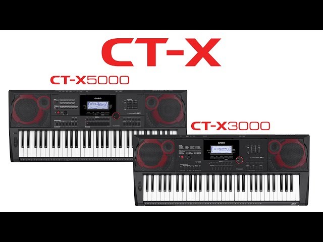 The Casio CT-X3000 and CT-X5000 Differences Explained - YouTube