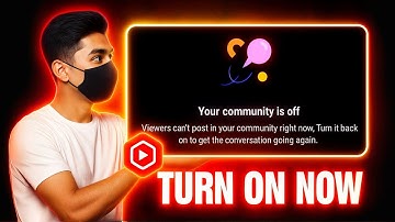 How to Turn ON Community Tab on YouTube | Enable Community Feature Easily (2025 Guide)