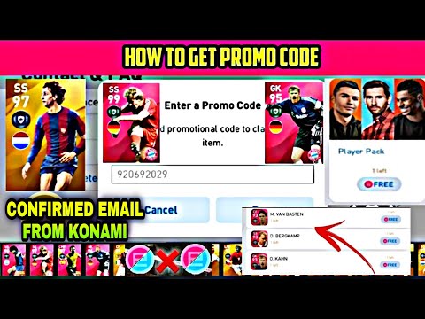 OMG 😱 | PROMO CODES | MAIL FROM KONAMI | HOW TO GET PROMO CODES | REVEALED NEW WEBSITE  | FREE COINS