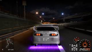 One Loop Around The Map of Tokyo Xtreme Racer '25 in a 350kmh Toyota Supra