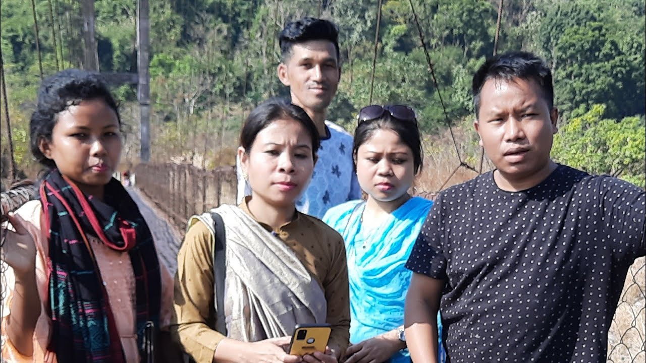 Shella Footbridge Hanging Bridge East Khasi Hills Meghalaya India 