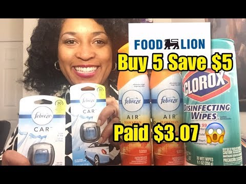 Buy 5 Save $5 at Food Lion this week 11/1 to 11/7 Couponing Crystle
