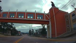 4K Dash Cam - Driving Through And Out Of The Wisconsin Dells A Week Before Christmas December 2024