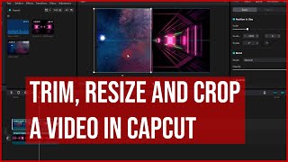 Trim, Resize and Crop A Video - CapCut PC DESKTOP for YouTube | Tutorial for Beginners | LESSON 3 screenshot 5
