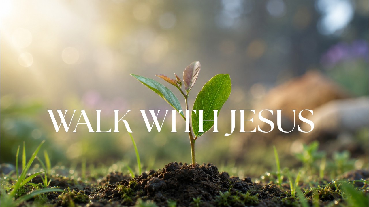 WALK WITH JESUS - Soaking Worship Instrumental For Devotional Meditation | Prayer Music