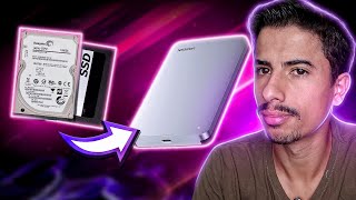 Como TRANSFORMAR O SEU SSD ou HD INTERNO DE NOTEBOOK em USB EXTERNO!