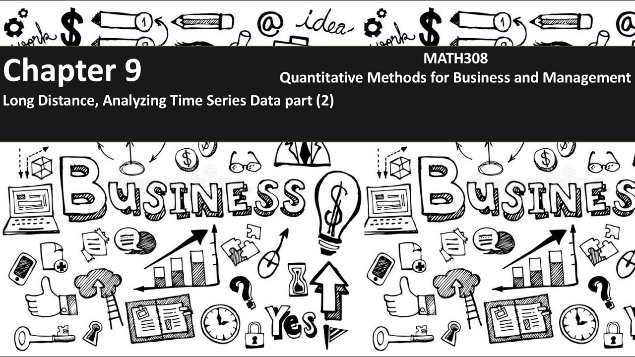 Analyzing Time Series Data | MATH308 chapter (9) part2 - YouTube