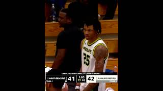 This Nasir Anderson alley-oop poster to Davion Adkins was NASTY 😮‍💨 Prolific Prep on a run 👀