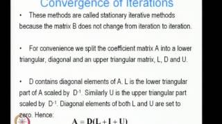 Mod-01 Lec-08 Iterative Methods for Solving Linear Systems