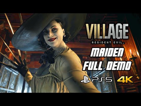 Resident Evil 8 Village: Maiden Demo - Full Gameplay Walkthrough (PS5, 4K)