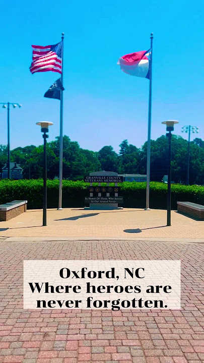 Exploring Oxford, NC – A Town That Honors Its Heroes 🇺🇸#shorts#shortsfeed#OxfordNC