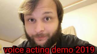 Robert Ramirez voice acting demo 2019