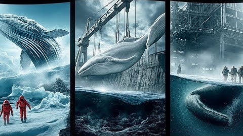 Cuộc giải cứu cá voi trắng đáng kinh ngạc ở Bắc Cực! 🐋🚁