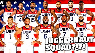 WHAT TO EXPECT FOR 2024 USA BASKETBALL OLYMPICS??.. 😮😮