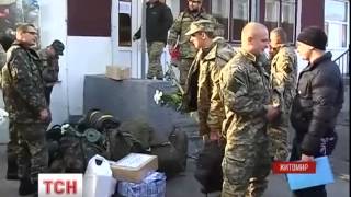 Житомир: В Житомире ночью встречали «киборгов»
