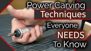 In this how to wood carving tutorial video I show you 2 foundational techniques that is overlooked a lot of times that will 