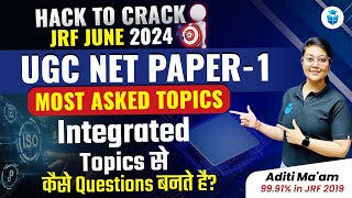 UGC NET Paper 1 ICT & Communication Most Asked Topics by Aditi Mam | JRFAdda