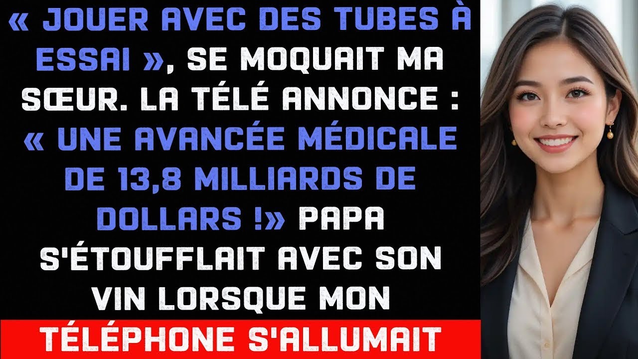 Ma famille disait que ma recherche était inutile—jusqu'à l'appel du ...