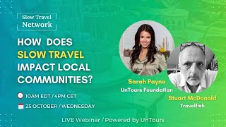 LIVE Webinar: How Does Slow Travel Impact Local Communities?