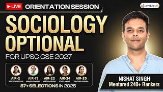 🔴Sociology Optional Foundation 2027🔥 Full Orientation Session by Nishat Singh | LevelUp IAS