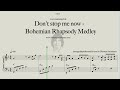 Don't stop me now  - Bohemian Rhapsody  Medley