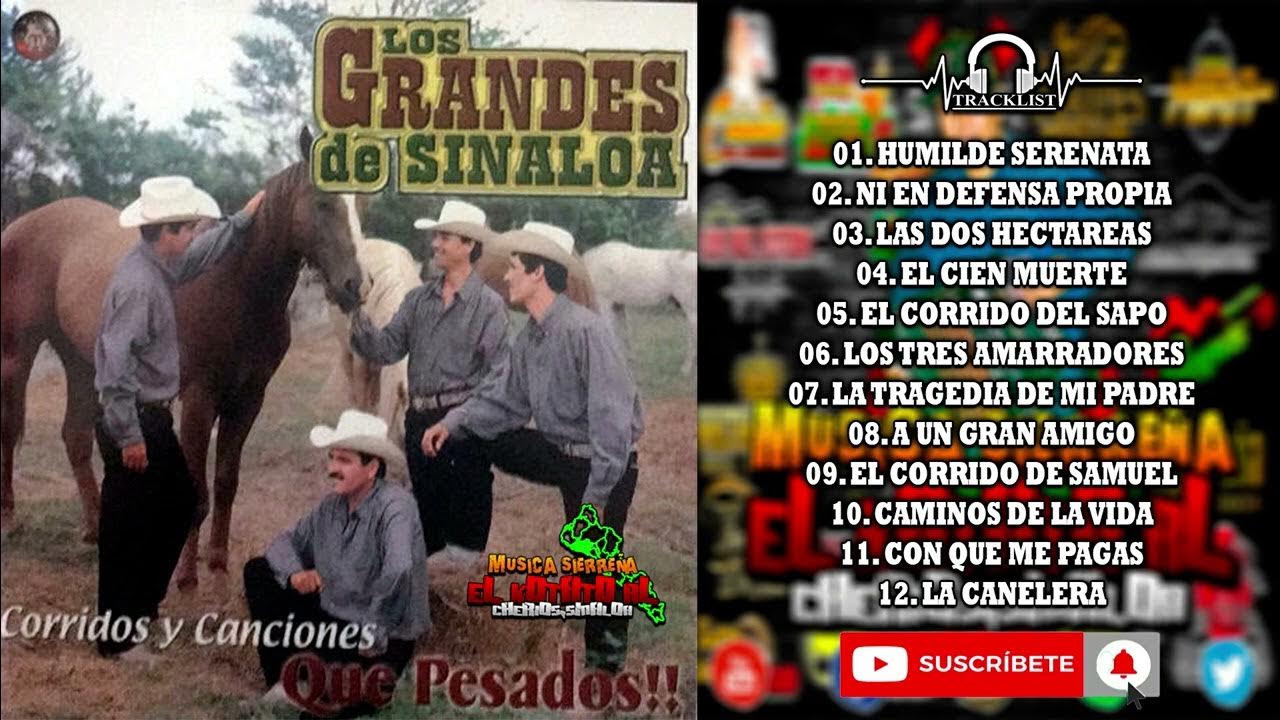 Los Grandes De Sinaloa - Corridos y Canciones Que Pesados!!! DISCO COMPLETO  - YouTube