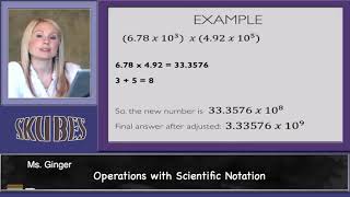 Operations with Scientific Notation