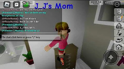 J_J Uses His Moms Card To Buy 1,000,000 Robux On Roblox/Grounded (Read The Description)