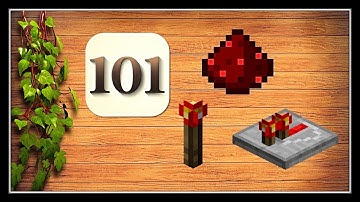 Minecraft Tutorial : 101 Redstone  ( Part 1 )