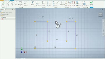 Autodesk Inventor - 2D Sketches - Relax Mode