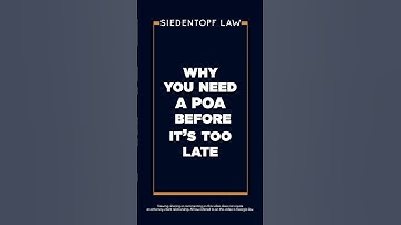 Why You Need a Power of Attorney Before It’s Too Late | Georgia Estate Planning and Probate