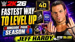 WWE 2K26: FASTEST Way to Hit TIER 40 in Season 4 Ringside Pass!
