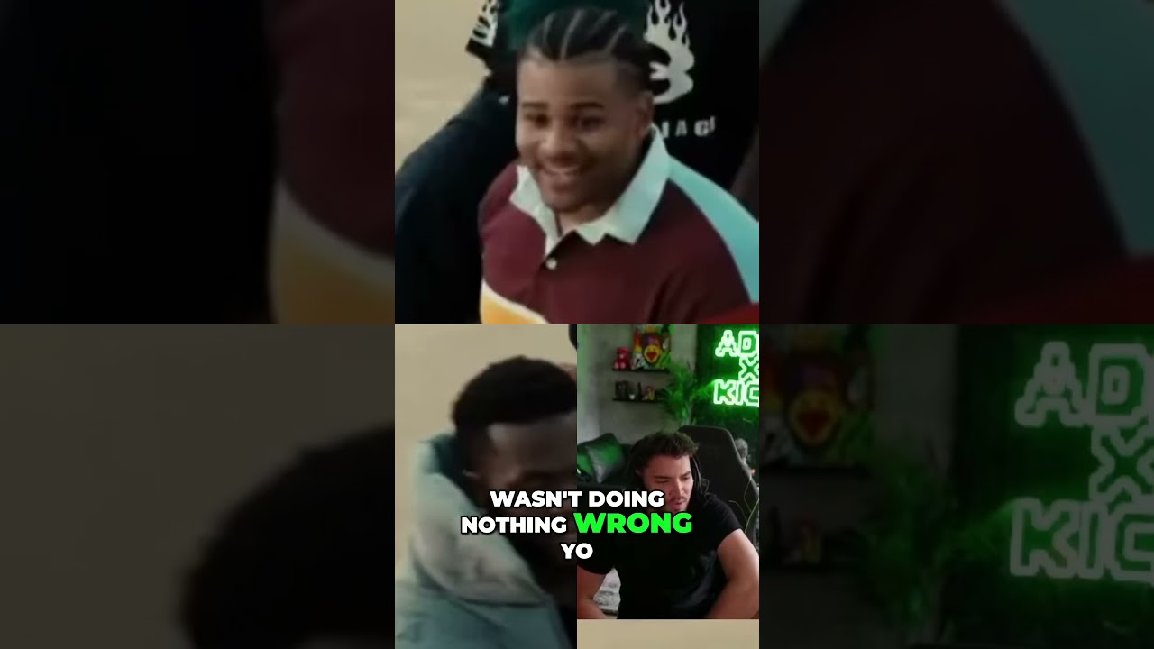 Adin ross reacts to imdaviss verse on amp cypher 