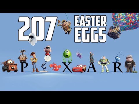 Every Pixar Easter Egg Ever in 20 Minutes