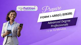 How to File EB-2B Exceptional Ability Fast (Under 10 Mins) | Step-by-Step with eazyPetition™