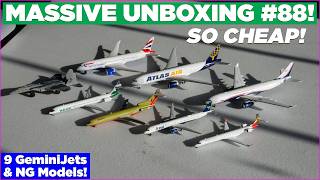 9 RARE GEMINIJETS MODEL UNBOXING! | Massive Unboxing #88