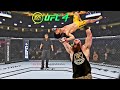 PS5 | Bruce Lee vs. Wrestler Braun (EA Sports UFC 4)