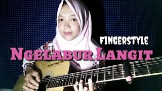Ngelabur Langit (cipt. Koming) | Fingerstyle Guitar Cover by Nafidha dt