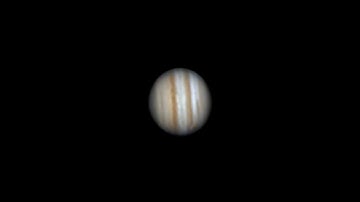 Capturing the Rotationg of Planet Jupiter