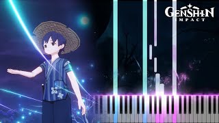 ｢Ruu's Melody｣ - Tsurumi Island Genshin Impact OST Piano Cover [Sheet Music]